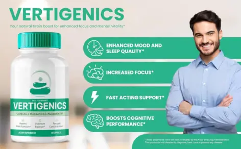 Vertigenics formula designed to support healthy brain function